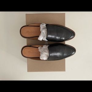 Madewell the Frances loafer mule black